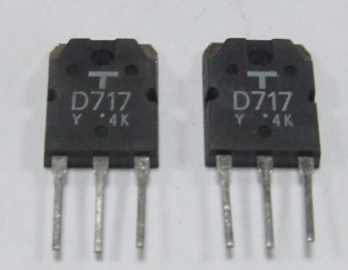 2SD 717 CIRCUITO INTEGRATO ORIGINALE TOSHIBA 2SD717